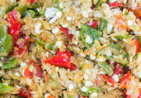 mixture of peppersの写真素材