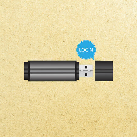 Login button for user interfaceのイラスト素材