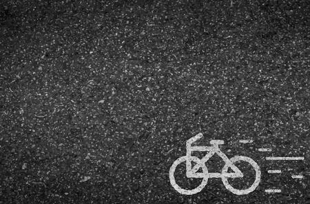 Bicycle road and asphalt background texture with some fine grain in it of vectorのイラスト素材