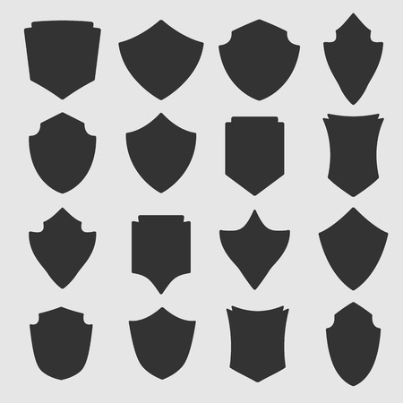 Set of blank retro vintage badges and labelsのイラスト素材