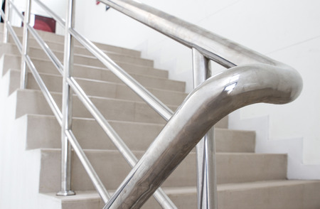 stairwell in a modern buildingの写真素材