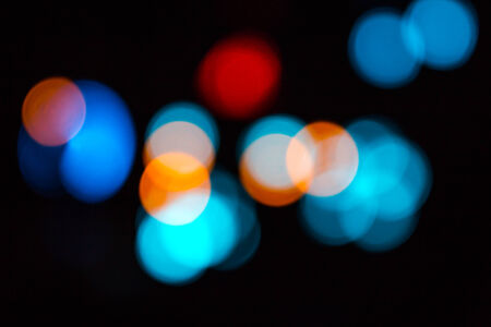 Bokeh gold colour abstract background.の写真素材