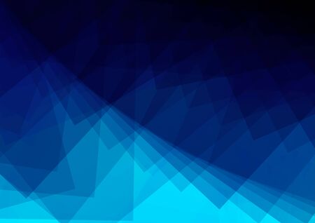 Abstract blue illustration with Rectangle. vector illustrationのイラスト素材