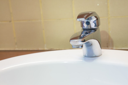 bathroon faucetの写真素材