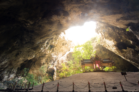 Royal pavilion in the Phraya Nakhon Cave, Prachuap Khiri Khan, Thailandのeditorial素材