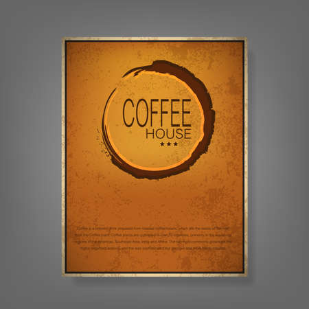 Menu for restaurant, cafe, bar, coffeehouseのイラスト素材