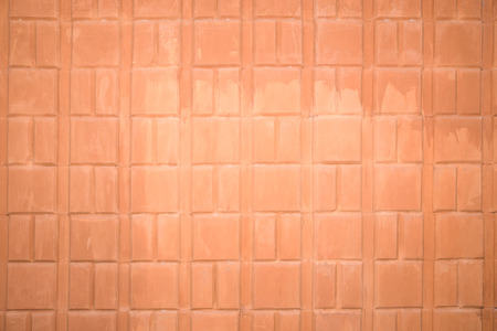 Background of old vintage brick wallの写真素材