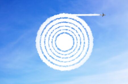 Target Cloud is in the air. sky backgroundの写真素材