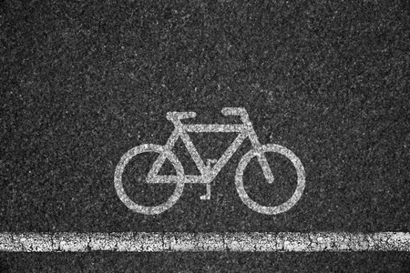 Bicycle icon background texture with some fine grainの写真素材