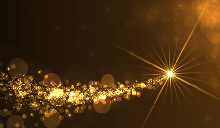 Meteor gold color.vector illustrationのイラスト素材