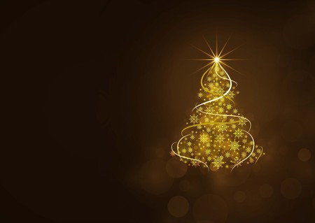 Happy new year gold color background. vector illustrationのイラスト素材