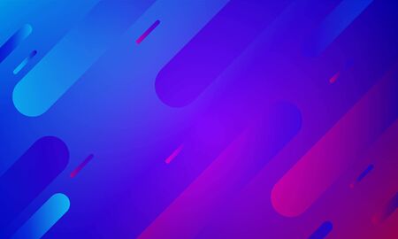 Abstract Purple mixed blue background Trendy gradient shapes composition vector designのイラスト素材