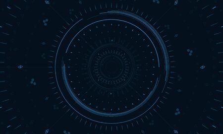 Abstract Light out technology background Hitech communication concept innovation background  vector designのイラスト素材