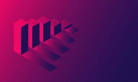 Falling graph isometric between covid19 vector design