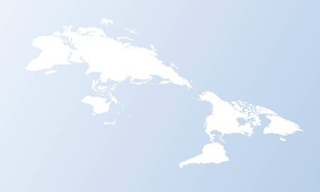World map and compass of vector vector designのイラスト素材