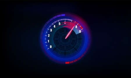 Abstract wave Futuristic blue infographics as head-up display. Use it as template for your vector designのイラスト素材