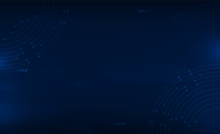 Abstract background with geometric shapes and Technical graph pattern. Vector illustration for medicine, technology blue vector designのイラスト素材