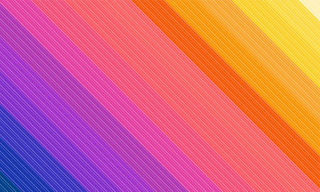 Sunset of Summer art line template background vector design.のイラスト素材