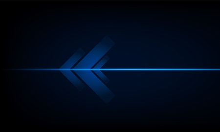 High speed concept Arrow Light out technology background Hitech communication concept innovation background, vector designのイラスト素材