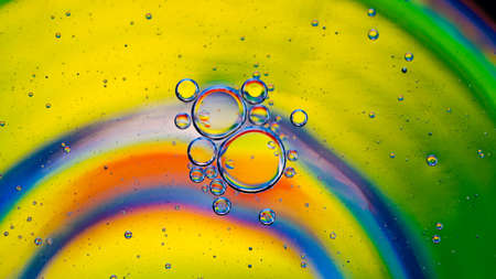 abstract water bubble background for design
