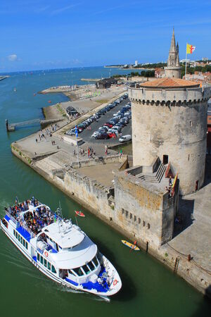 Tours médiévales de La Rochelle, Franceの写真素材