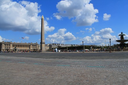 Place of concord in Paris, Franceのeditorial素材