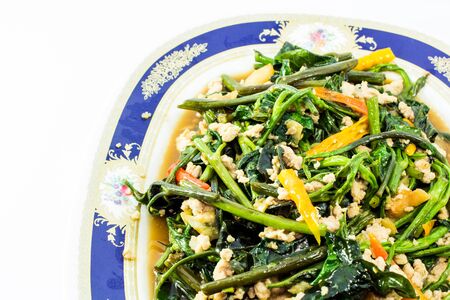 Morning-glory vine fried in garlic, chili and bean sauce
