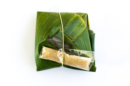 Thai traditional dessert packageの写真素材