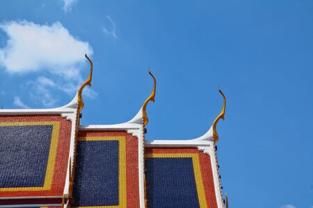 satsadaram phrasrirattana temple or wat phra surin; temple of the emerald buddha in bangkok, thailandの写真素材