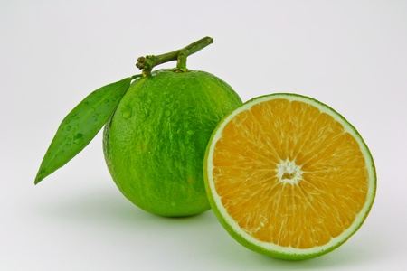 Oranges which were got from the market in Bangkok, Thailandの写真素材