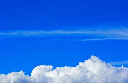 The sky at Kaoyai national park in Nakhon Ratchasima, Thailandの写真素材