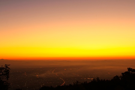 city chiangmai in thailandの写真素材