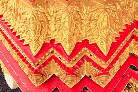 Thai art in templeの写真素材