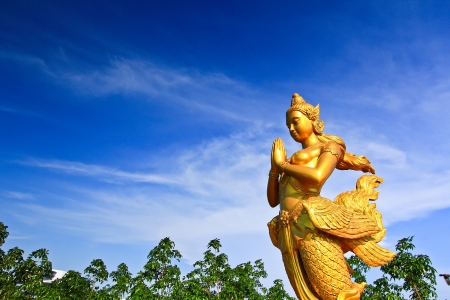 kinaree Temple of the Emerald Buddha, Bangkok, Thailand  の写真素材