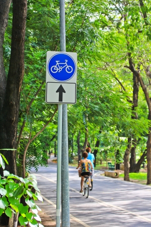 Bicycle pathのeditorial素材