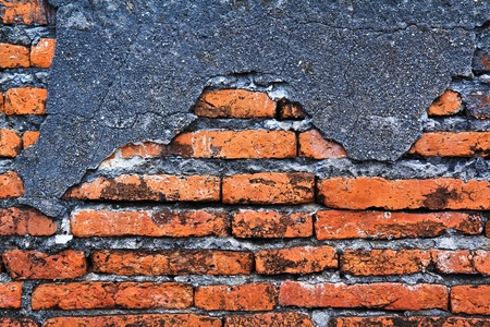 Red brick wall 