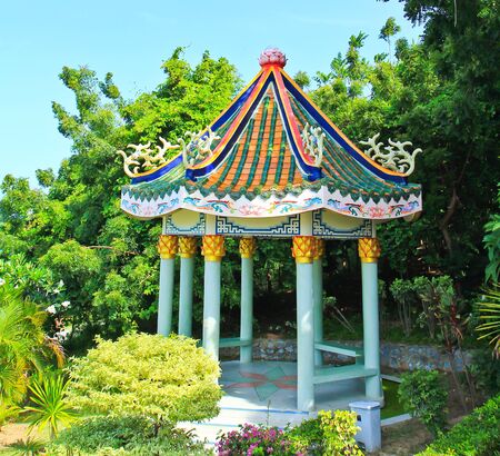 Chinese pavilionの写真素材