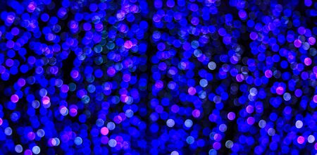 Defocused abstract background Lights at night  