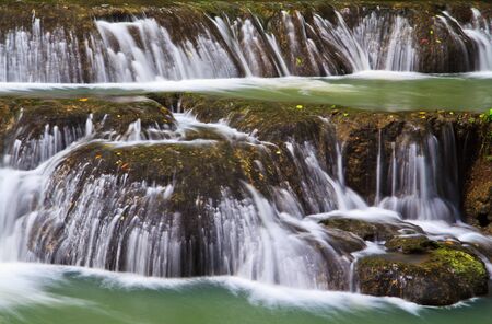 waterfall in the Forest National park thailand の写真素材