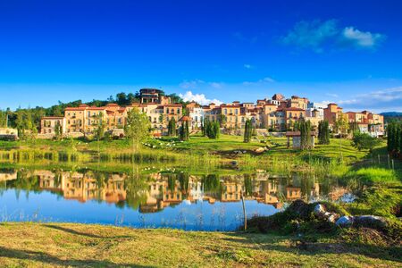 Building in city beautiful の写真素材