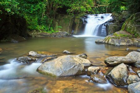 waterfall in the Forest National park thailand 