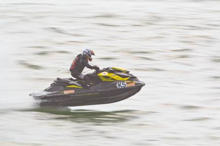 PATTAYA, THAILAND - DECEMBER 9  Competitors at Jet Ski King s Cup World Cup Grand Prix 2012 held at...