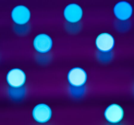 Christmas tree at night Bokeh background の写真素材