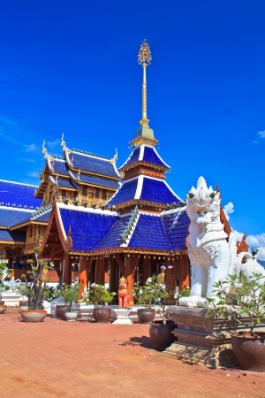 Wat Ban den Temple Maetang Chiangmai Thailandの写真素材