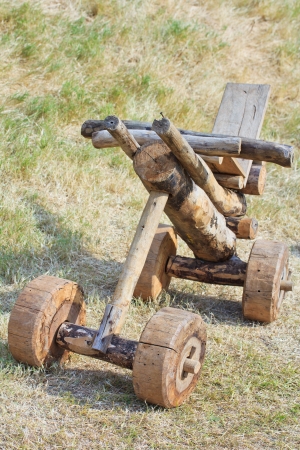 Wooden toy carの写真素材