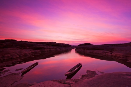 View beautiful Sunrise Ship morning backgroundの写真素材