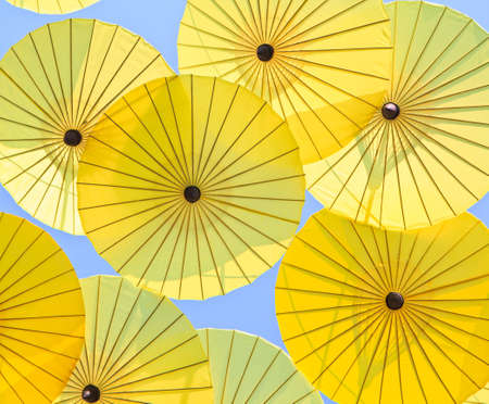 Asian umbrella s handmade umbrella の写真素材