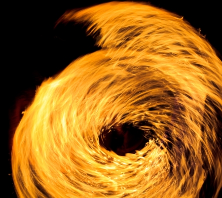 Abstract Drawing Flaming Trails Night Performance Flaming Trails background , の写真素材