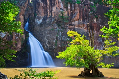 Chat trakan waterfall in namtok chat trakan national park waterfall phitsanulok province asia southeast asia and asianThailand の写真素材