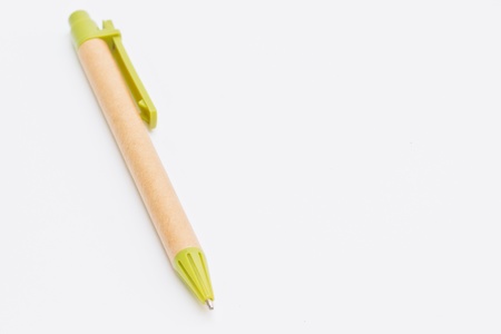 ball point pen isolated on white background の写真素材